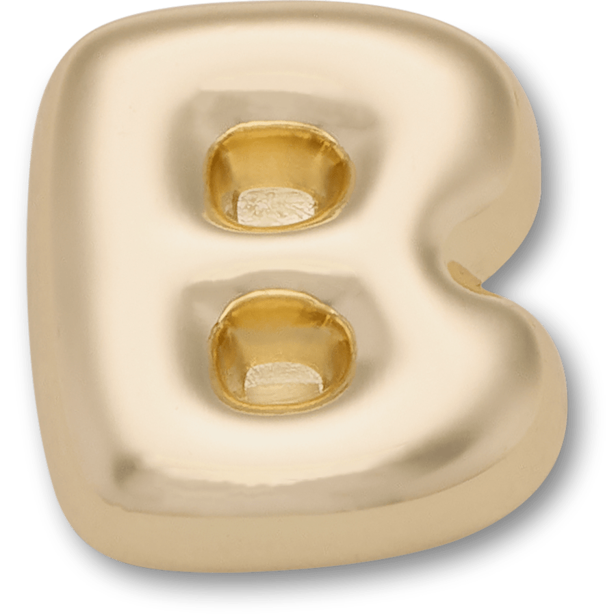 Gold Bubble Letter B - US 3350