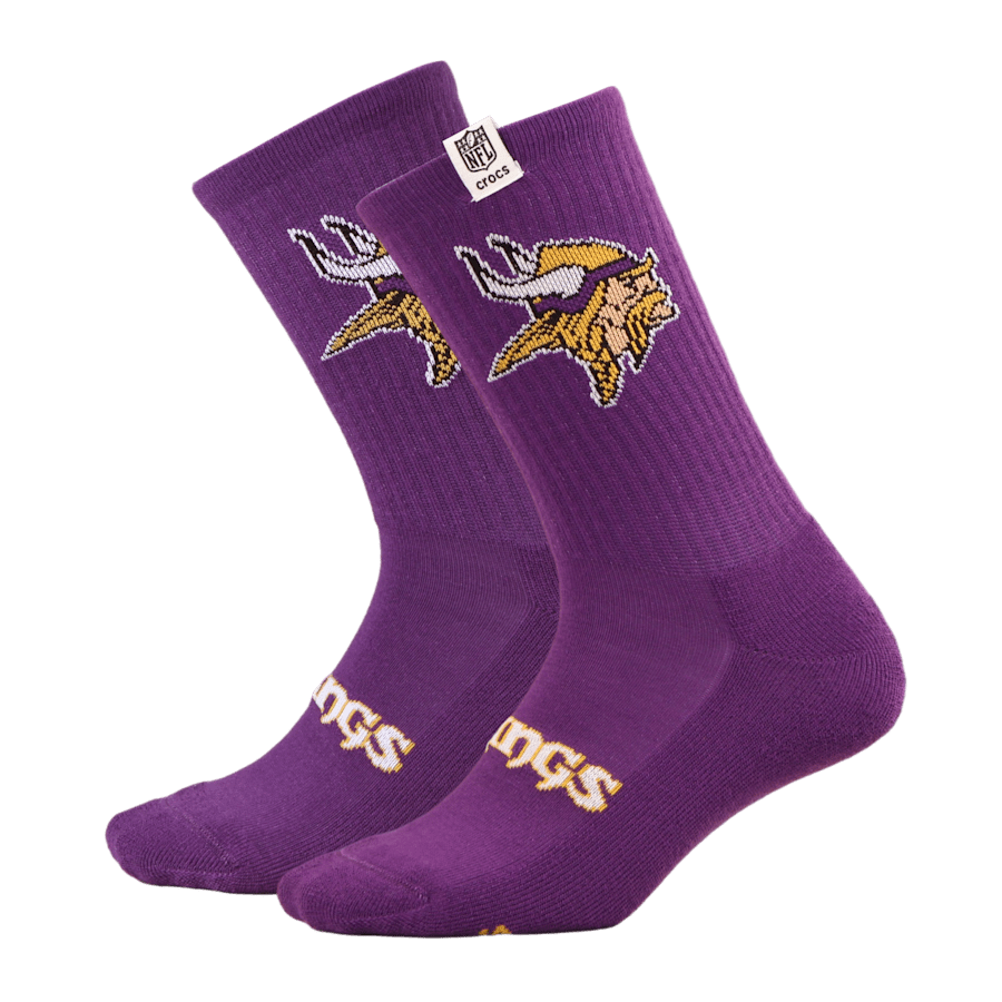 NFL Minnesota Vikings Crocs Socks - US 4461