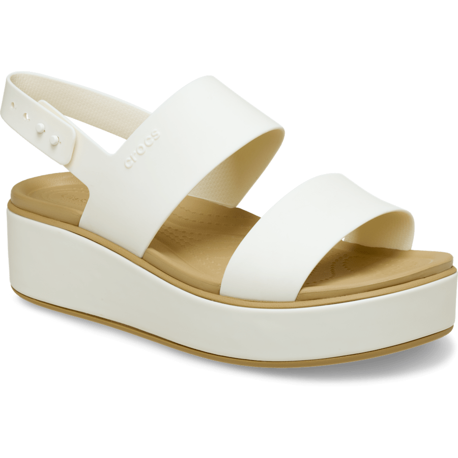 Brooklyn Low Wedge Matte Wrap Sandal - US 1857
