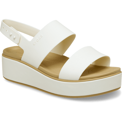 Brooklyn Low Wedge Matte Wrap Sandal - US 1857