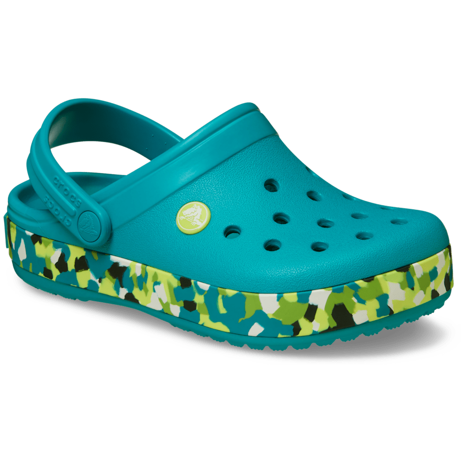 Kids' Crocband Glow Confetti Band Clog - US 6248