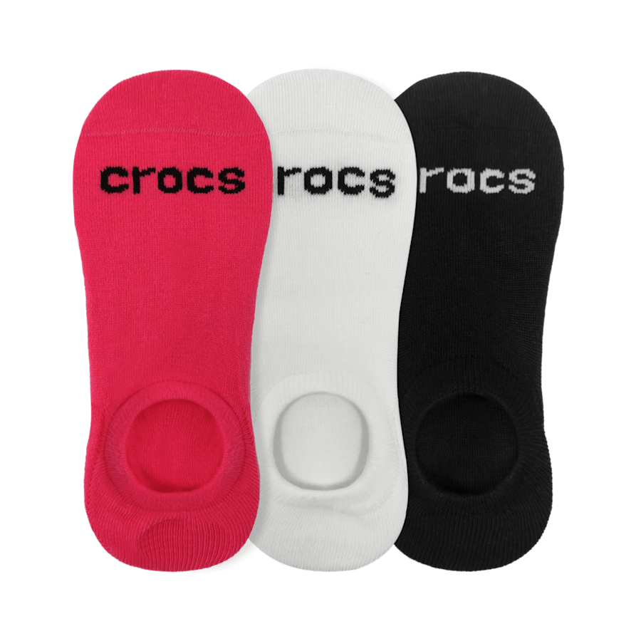 Crocs Socks Low Show 3-Pack - US 8526