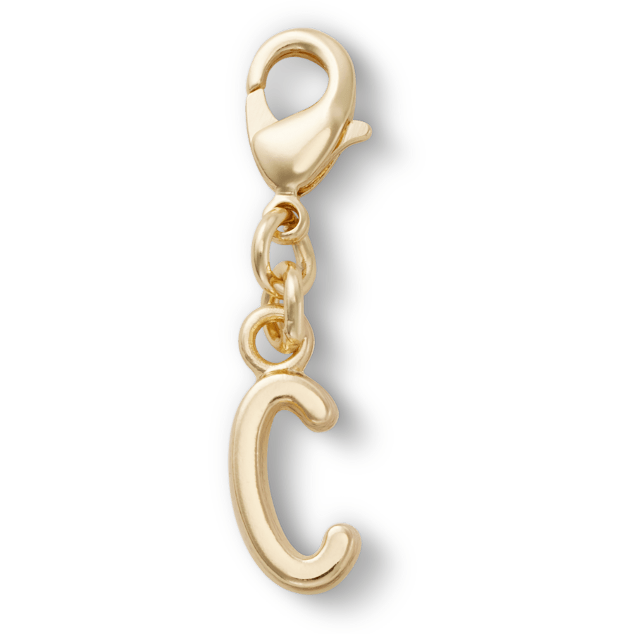 Gold Letter C Charm - US 8391