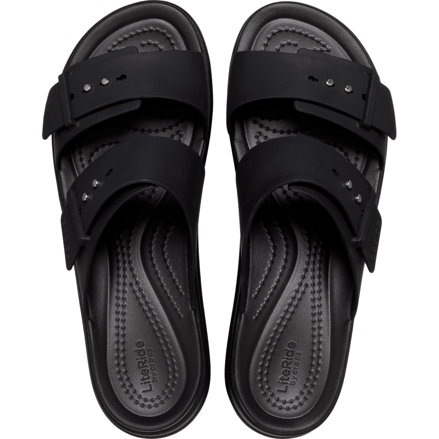 Brooklyn Buckle Low Wedge Sandal - US 4252