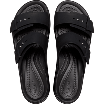 Brooklyn Buckle Low Wedge Sandal - US 4252