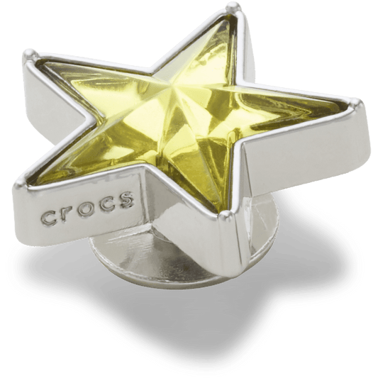 Silver and Green SMT Gem Star - US 8887