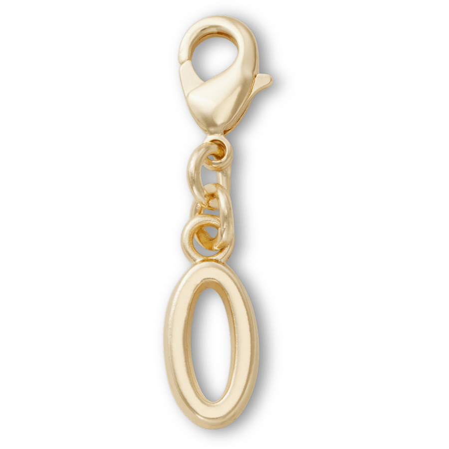 Gold Letter O Charm - US 4800